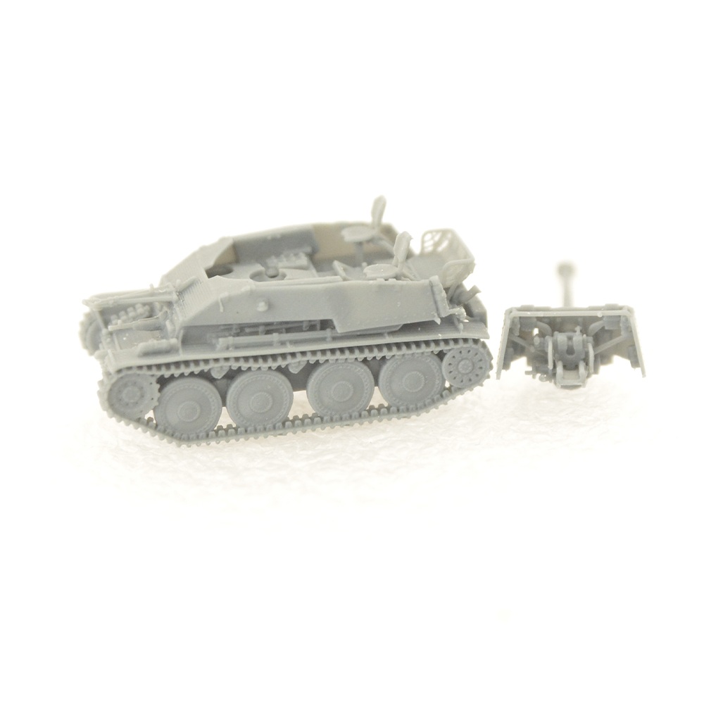 Model Kit Destroyer - Deutscher 38T MarderIII Sd.Kfz.139[762MM]Destroyer 1/144 1/200