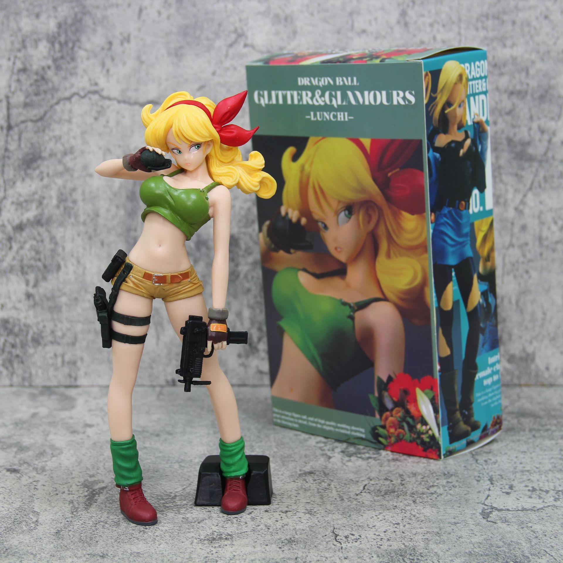 Model Kit Waifu - 24cm/9,4 Zoll Dragon Ball Figur Blonde