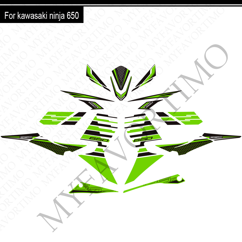 Model Kit Ninja - Für Kawasaki Ninja 650 Kraftstofftank Pad