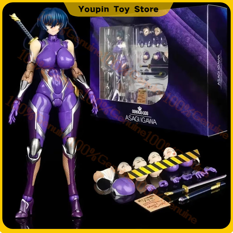 Model Kit Waifu - Second Axe Asagi Igawa Actionfigur Taimanin-Serie
