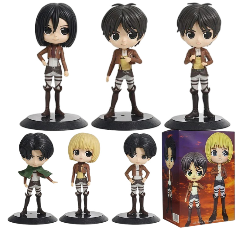 Model Kit Titanic - 6 Stück/Set Anime Attack on Titan