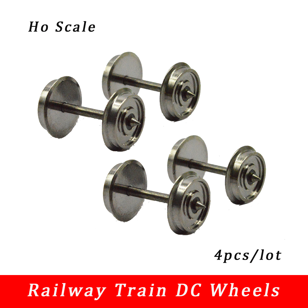 Model Kit Locomotive - HO 1:87 Metallräder für Modelleisenbahn-Layout DIY