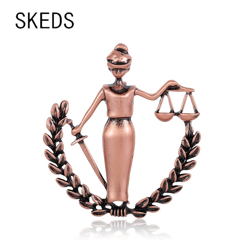 Model Kit Judge - SKEDS Vintage Frieden Frauen Brosche Pins