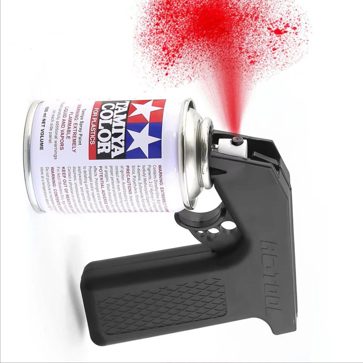 Tamiya Model Paint Set - Tamiya Farbsprühflaschenadapter Aerosol-Sprühgriff Vollgriff-Auslöser RC Auto