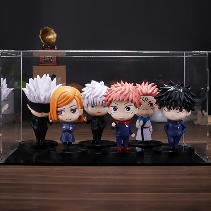 Model Kit Jujutsu Kaisen - Neue heiße 6-teilige Jujutsu Kaisen Anime-Figuren-Sets: