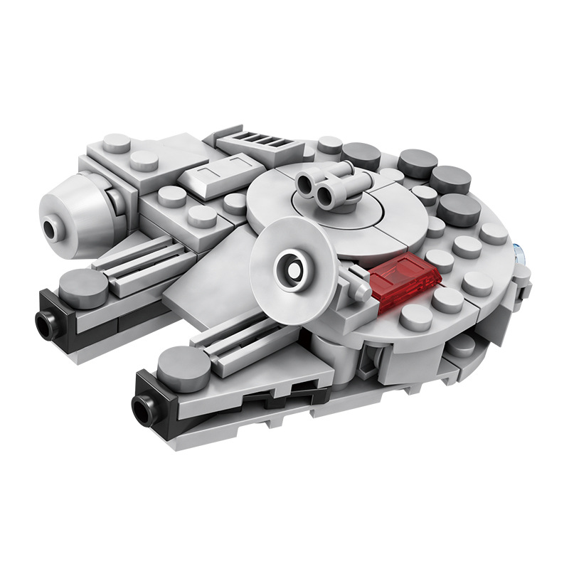 Model Kit Destroyer - 104PCS Star Plan Millennium Falcon Zerstörer