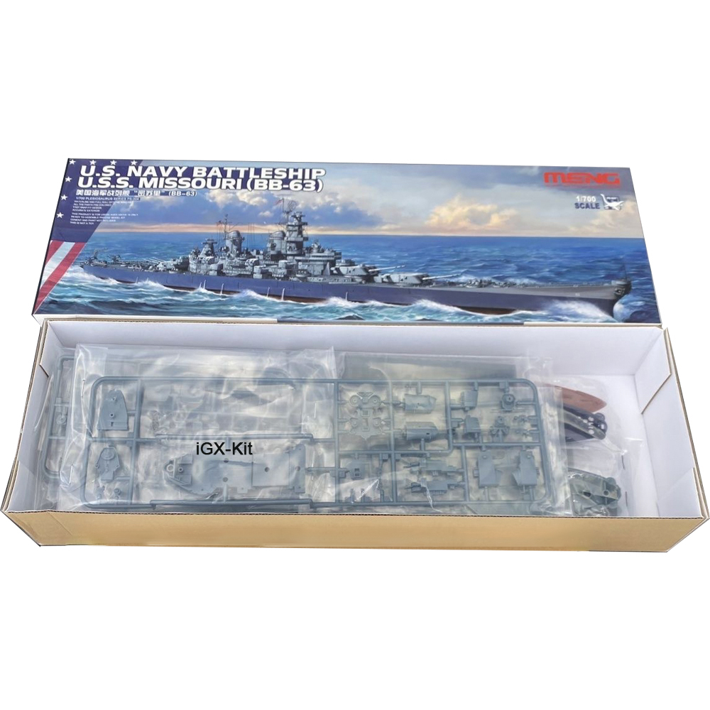 Model Kit Uss Missouri - Meng PS004 1/700 Maßstab US Navy