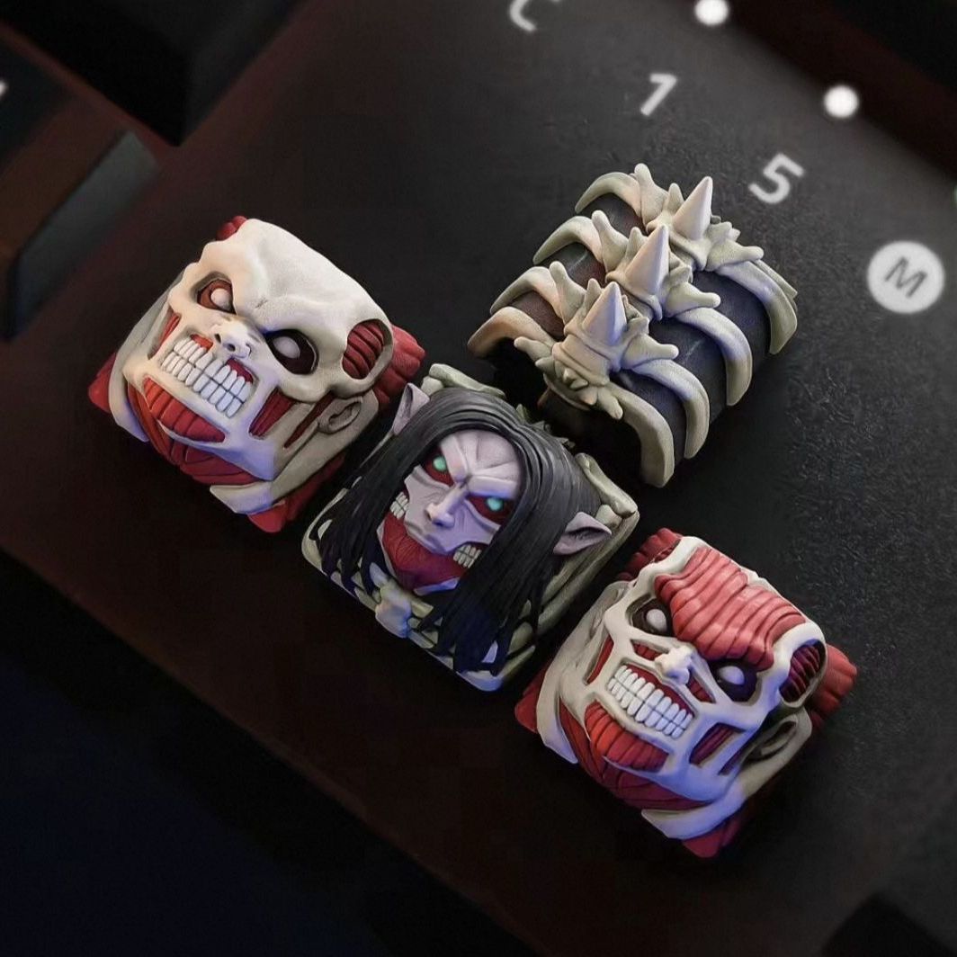 Model Kit Titanic - NEUES Attack on Titan Co-Branded-Tastenkappenset mit