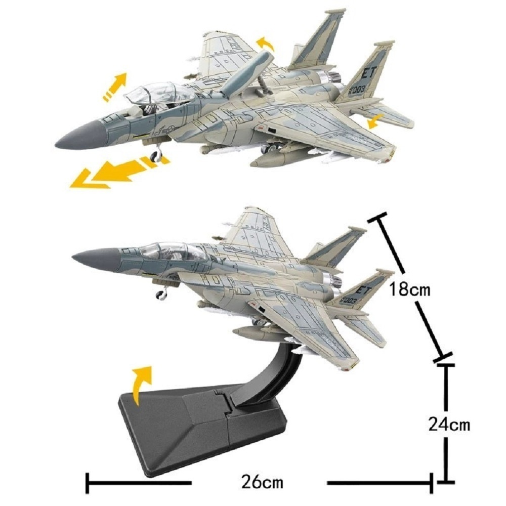 Model Kit Jet - Neuer 1/72 F-15 Eagle Schnellbausatz –