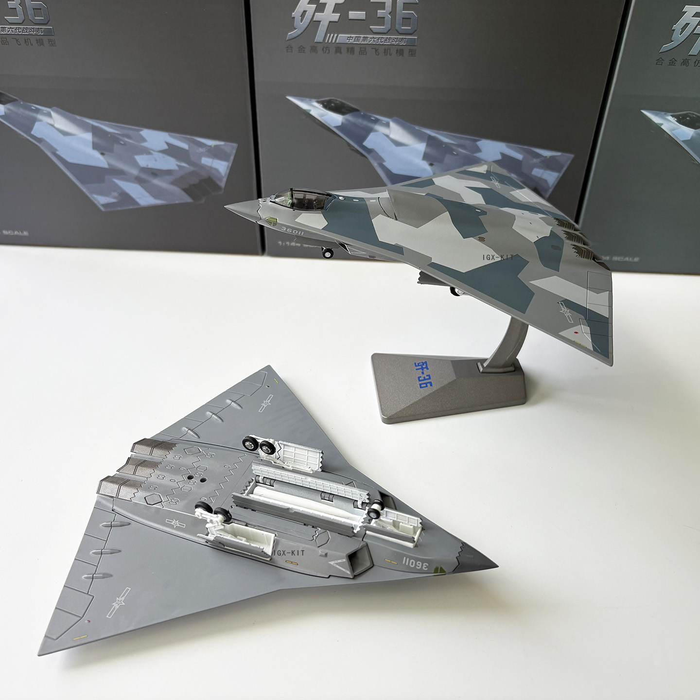 1/144 J-36 Chinesisches Flugze – Model Kit Jet Bewertung und Preis
