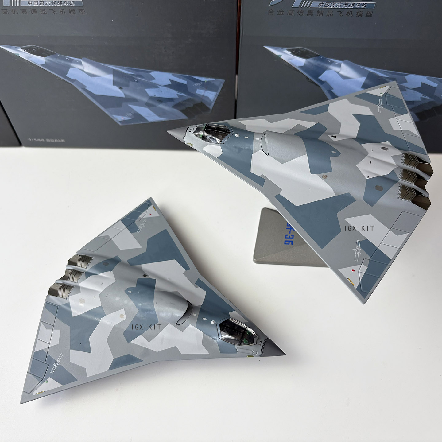 1/144 J-36 Chinesisches Flugze – Model Kit Jet Bewertung und Preis