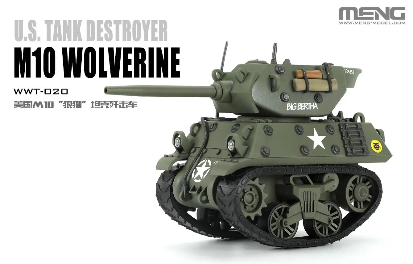 MENG Modell WWT U.S. Panzerzer – Model Kit Destroyer Bewertung und Preis