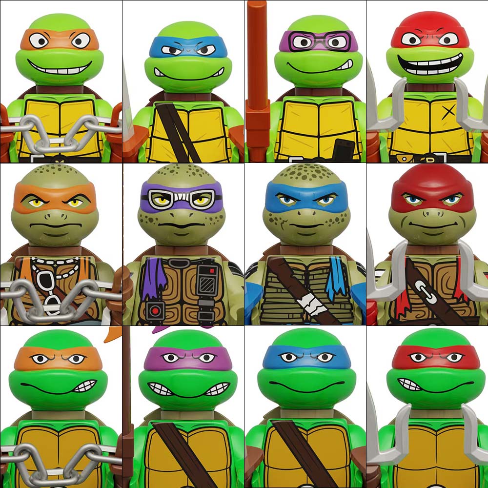 4er-Set 8er-Set Ninja Turtle M – Model Kit Ninja Bewertung und Preis