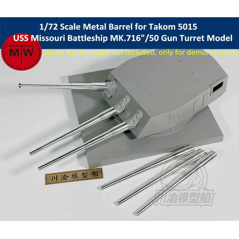 Metallfass im Maßstab 1:72 für – Model Kit Uss Missouri Bewertung und Preis