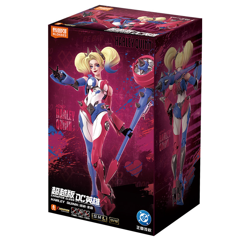 Original Blokees DC Heroes Bey – Model Kit Harley Quinn Bewertung und Preis