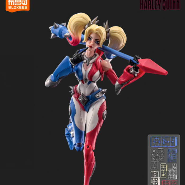 Original Blokees DC Heroes Bey – Model Kit Harley Quinn Bewertung und Preis