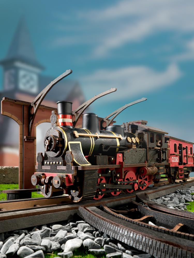 Robotime Dampfzug-Modellbausät – Model Kit Locomotive Bewertung und Preis