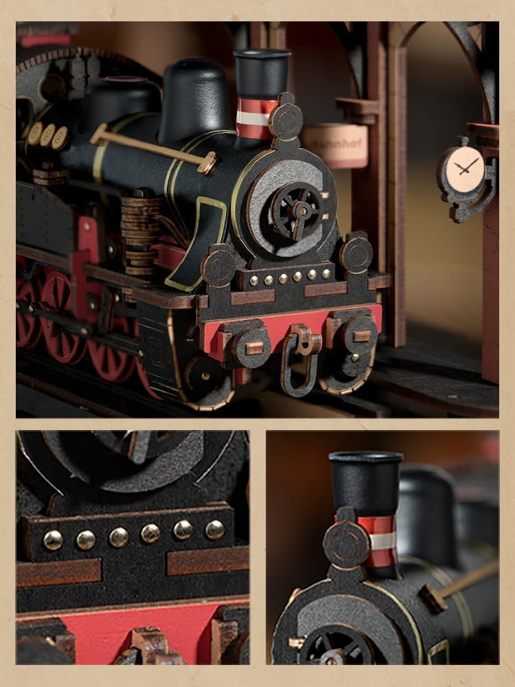 Robotime Dampfzug-Modellbausät – Model Kit Locomotive Bewertung und Preis