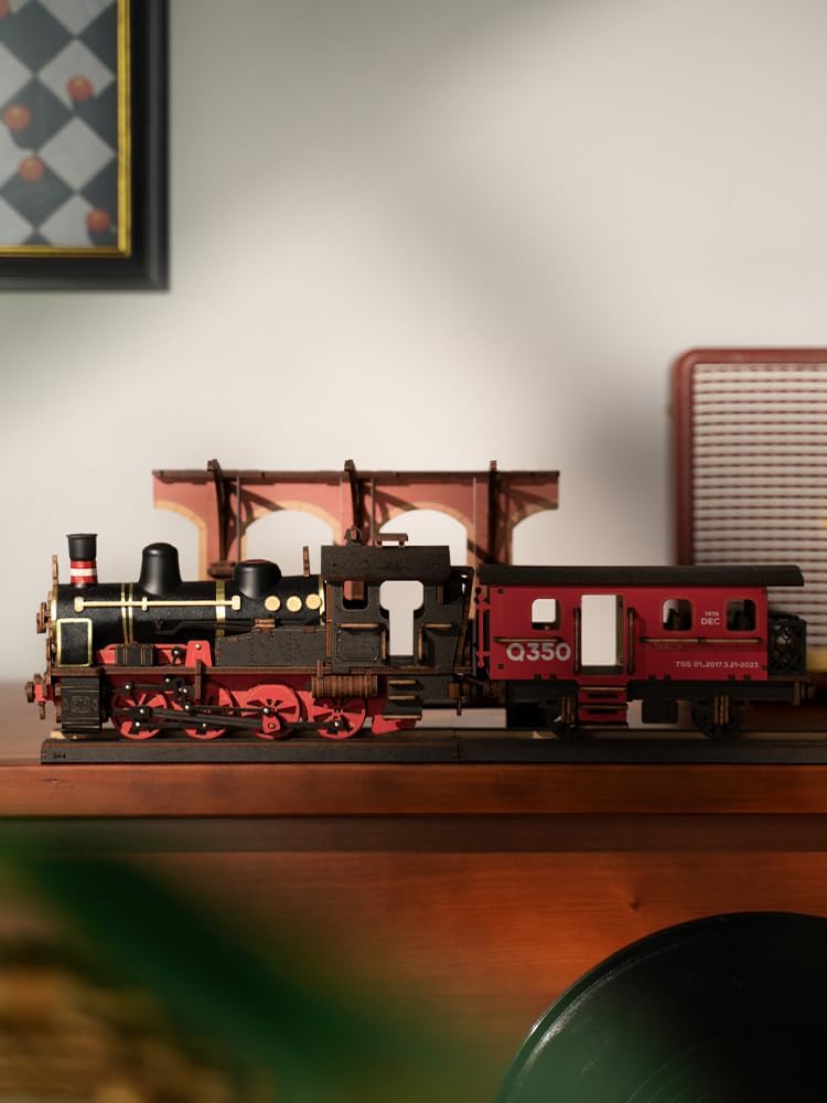 Robotime Dampfzug-Modellbausät – Model Kit Locomotive Bewertung und Preis