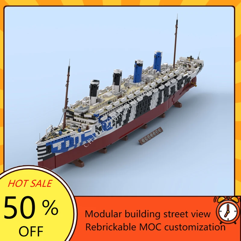 10615PCS MOC HMT Olympus Titan – Model Kit Titanic Bewertung und Preis