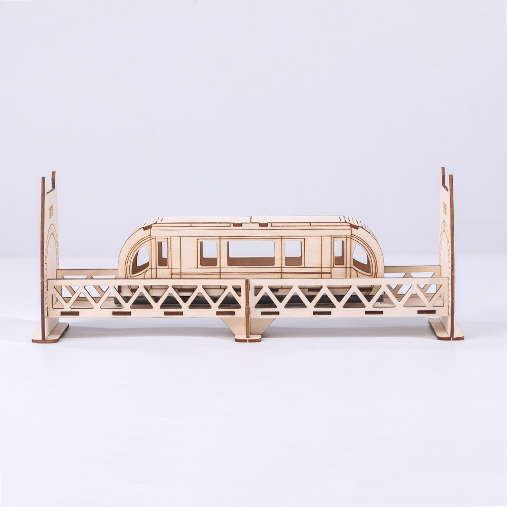 DIY Holz-Magnetschienen-Zugmod – Model Kit Locomotive Bewertung und Preis