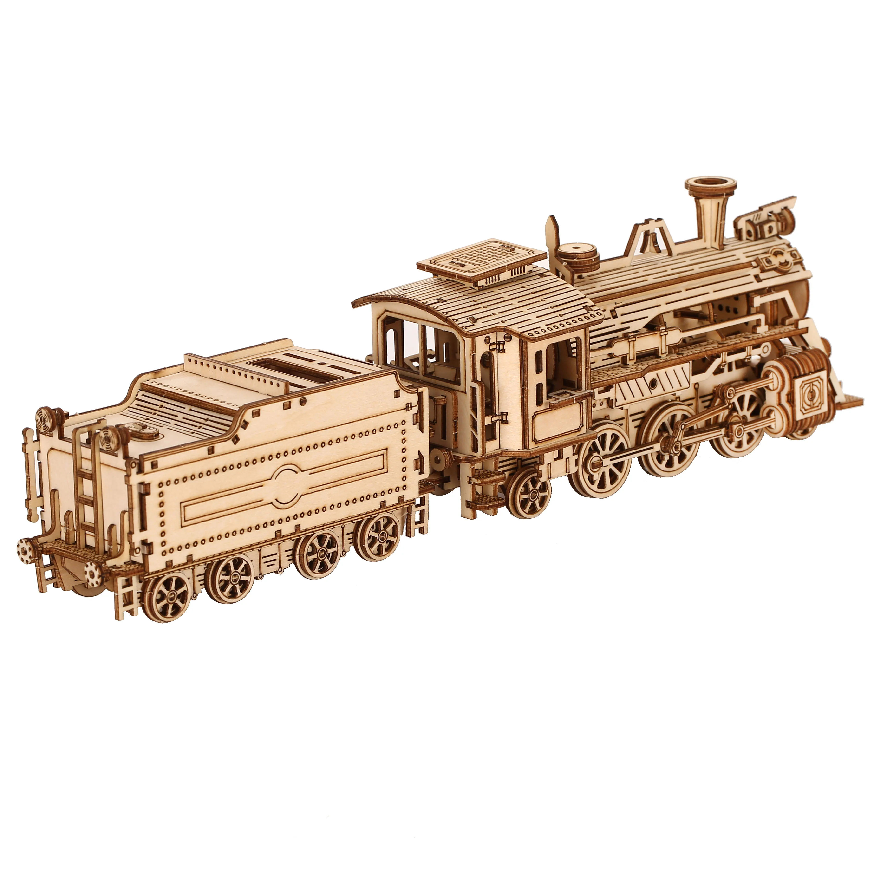 Lokomotive 3D Holzpuzzle Maßst – Model Kit Locomotive Bewertung und Preis