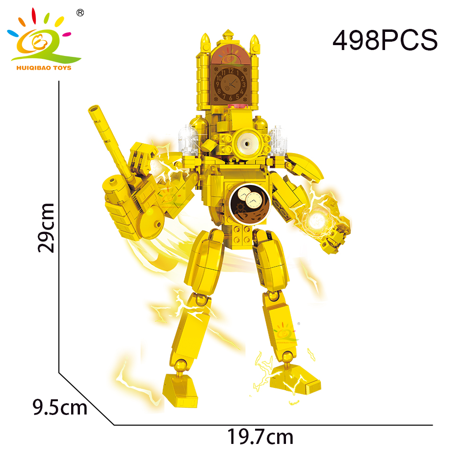 HUIQIBAO DIY Skibidi Toilette  – Model Kit Titanic Bewertung und Preis