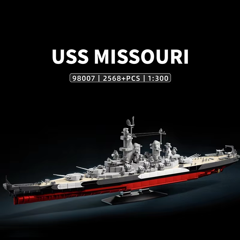 2568-teiliger USS Missouri Sch – Model Kit Uss Missouri Bewertung und Preis