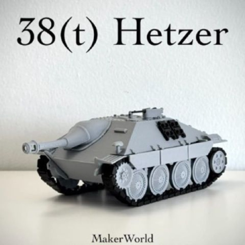 WW II 38(t) Hetzer Kriegsrüstu – Model Kit Destroyer Bewertung und Preis